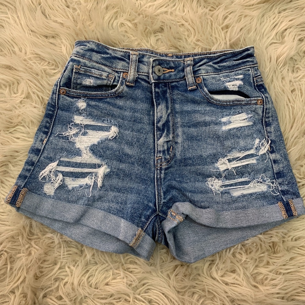American eagle mom shorts